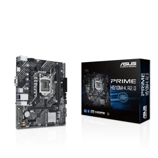 ASUS PRIME H510M-K R2.0 10th and 11th Gen DDR4 Motherboard